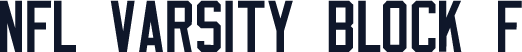 NFL Varsity Block F