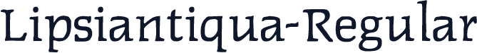 Lipsiantiqua-Regular