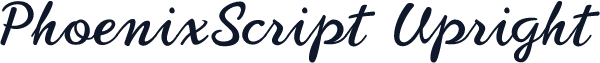 PhoenixScript Upright