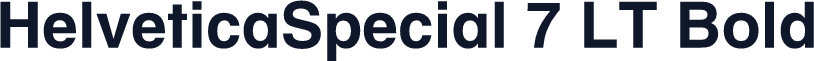 HelveticaSpecial 7 LT Bold