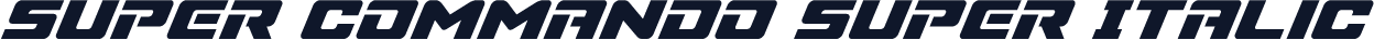 Super Commando Super Italic