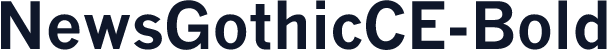 NewsGothicCE-Bold