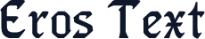 Eros Text