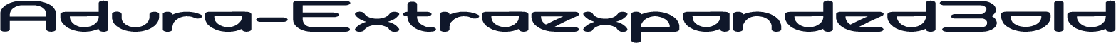 Adura-ExtraexpandedBold