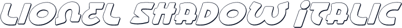 Lionel Shadow Italic