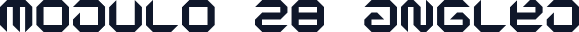 Modulo 28 Angled