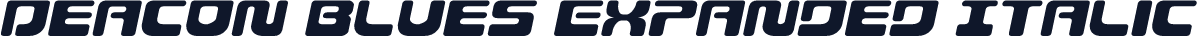 Deacon Blues Expanded Italic