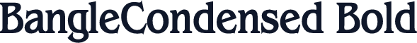 BangleCondensed Bold