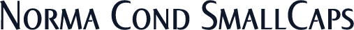 Norma Cond SmallCaps