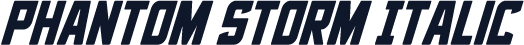 Phantom Storm Italic