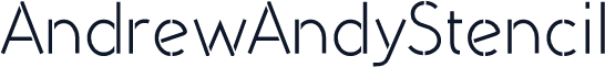 AndrewAndyStencil