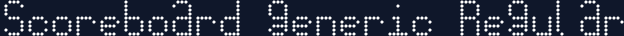 Scoreboard generic Regular