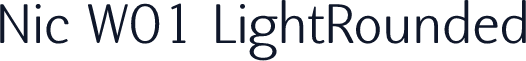Nic W01 LightRounded