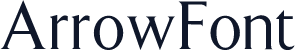 ArrowFont