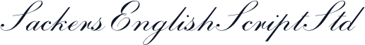SackersEnglishScriptStd