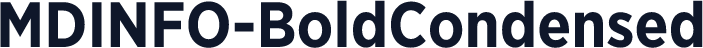 MDINFO-BoldCondensed