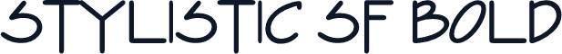 Stylistic SF Bold