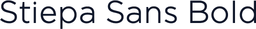Stiepa Sans Bold