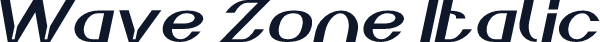 Wave Zone Italic