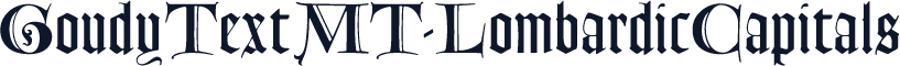 GoudyTextMT-LombardicCapitals