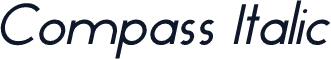 Compass Italic