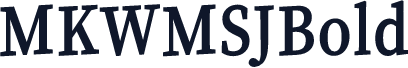 MKWMS J Bold