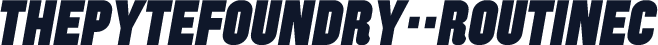 ThePyteFoundry--RoutineC
