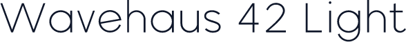 Wavehaus 42 Light