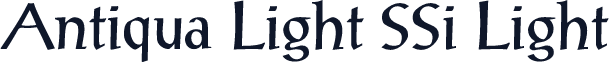Antiqua Light SSi Light