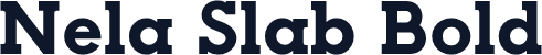 Nela Slab Bold