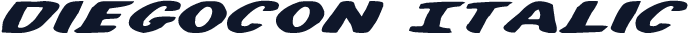 DiegoCon Italic