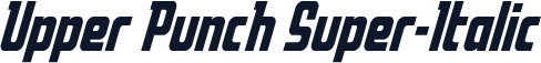 Upper Punch Super-Italic