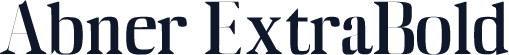 Abner ExtraBold