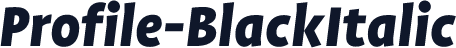Profile-BlackItalic
