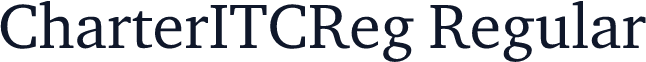 CharterITCReg Regular