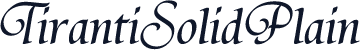 TirantiSolidPlain
