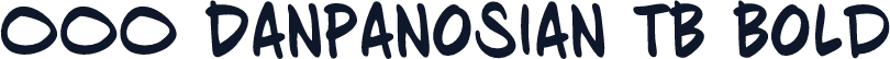 000 DanPanosian TB Bold