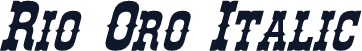 Rio Oro Italic