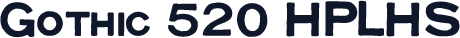 Gothic 520 HPLHS