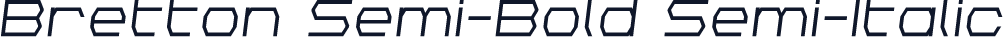 Bretton Semi-Bold Semi-Italic