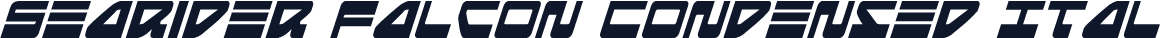 Searider Falcon Condensed Ital