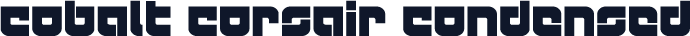 Cobalt Corsair Condensed