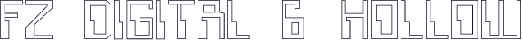 FZ DIGITAL 6 HOLLOW