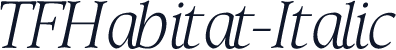 TFHabitat-Italic
