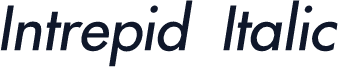 Intrepid Italic