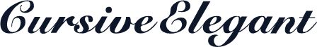 CursiveElegant