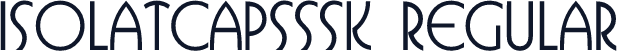 IsolatCapsSSK Regular