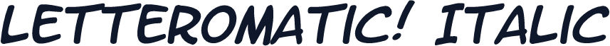 LetterOMatic! Italic