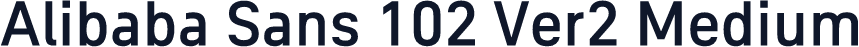 Alibaba Sans 102 Ver2 Medium
