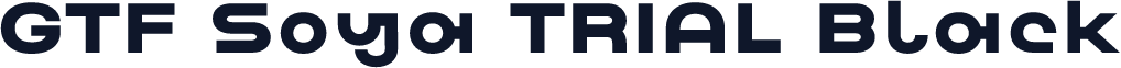 GTF Soya TRIAL Black
